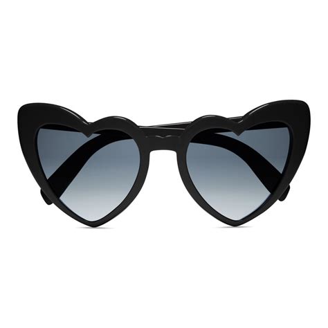 occhiali cuore ysl indossati|occhiali saint laurent.